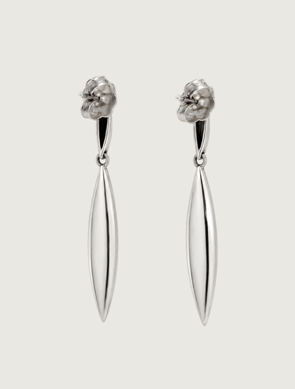 Kabana Sterling Silver Red Spiny Oyster Shell Earrings