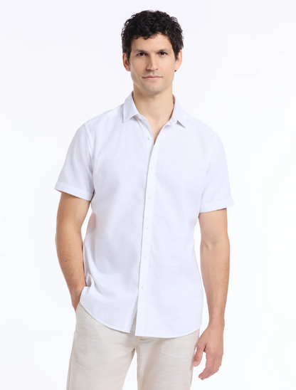 Robert Graham Men's Sutton Short Sleeve Button Down Shirt