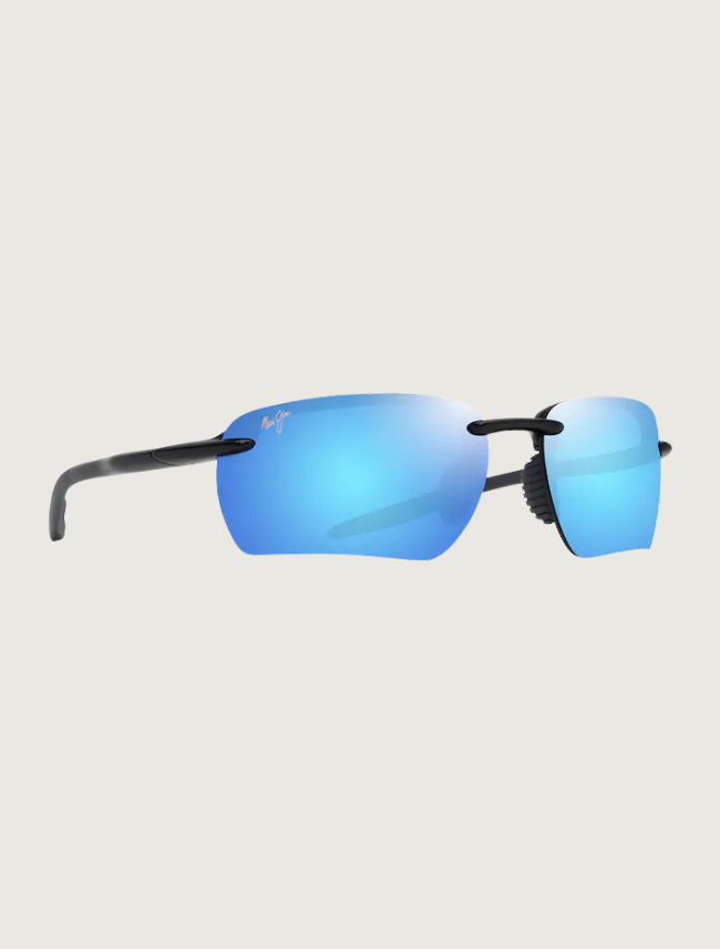 Maui Jim Ho'okipa Ultra G in Blue Hawaii / Shiny Black with Grey