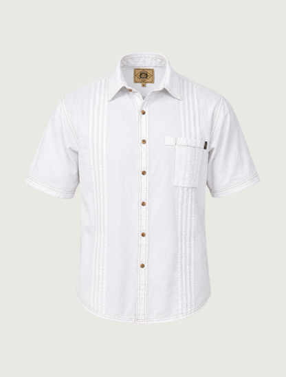 Scully Men's Traveler Short Sleeve Cotton Shirt