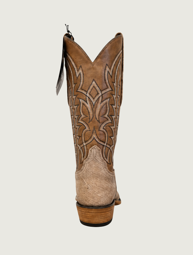 Tony Lama Hippo & Goat Leather Cowboy Boots
