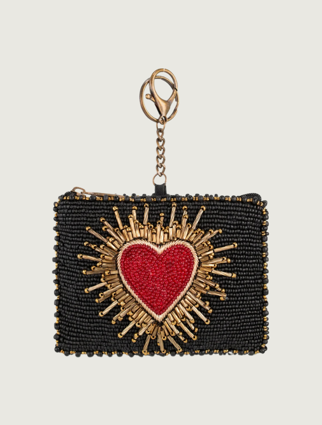 Mary Frances Affection Sacred Heart Coin Purse