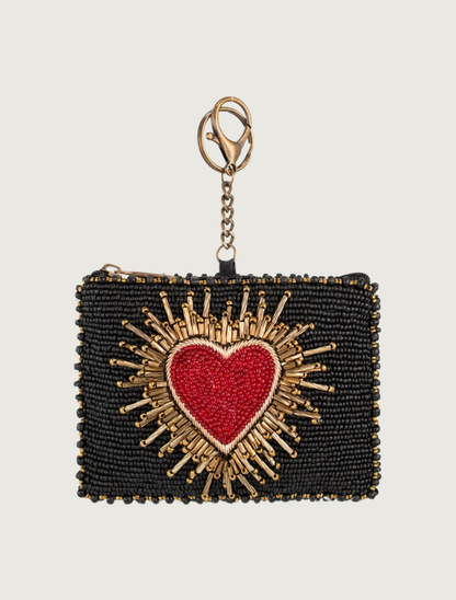 Mary Frances Affection Sacred Heart Coin Purse