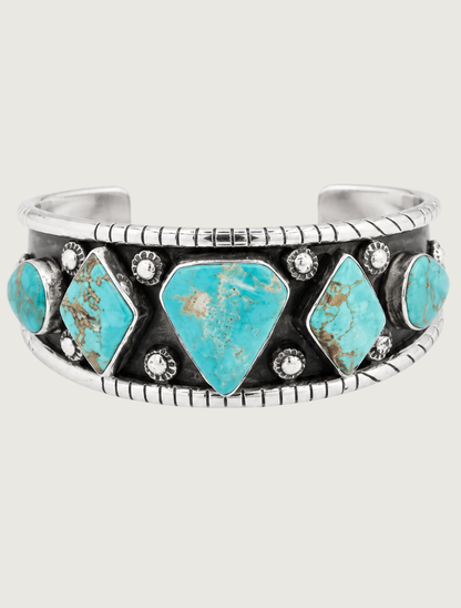Sterling Silver Turquoise Cuff Bracelet