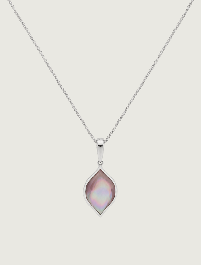 Kabana RP Sterling Silver & Pink Mother of Pearl Necklace