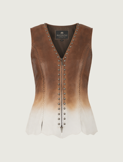 Mavericks Women's Ombre Lambskin Vest