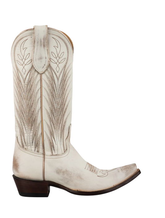 Old Gringo Emmer Cowgirl Boots in Vintage White