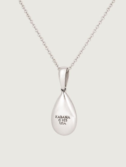 Kabana Sterling Silver Spiny Oyster & Mother of Pearl Pendant