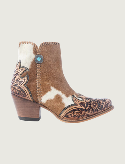 Mesa Hideaway Booties in Caramel