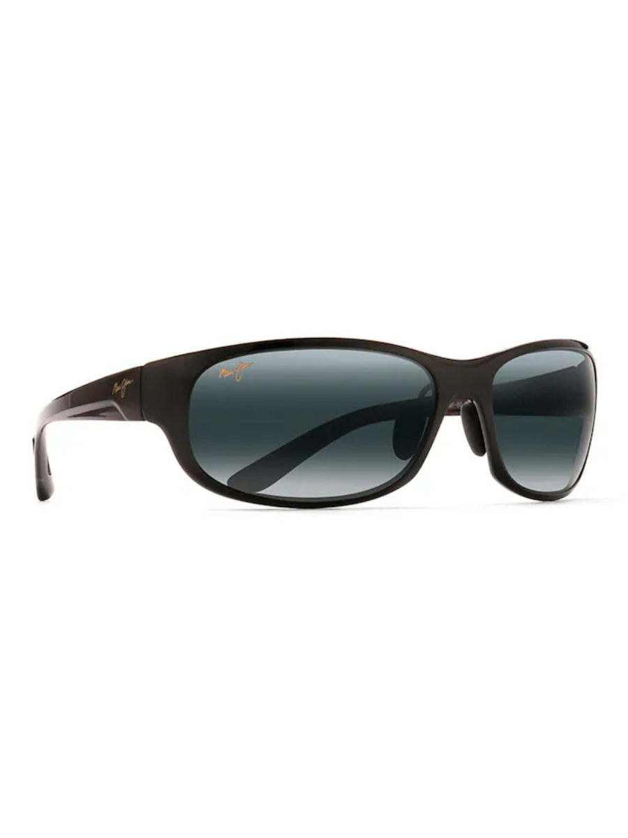 Maui Jim Twin Falls in Gloss Black Fade / Neutral Grey
