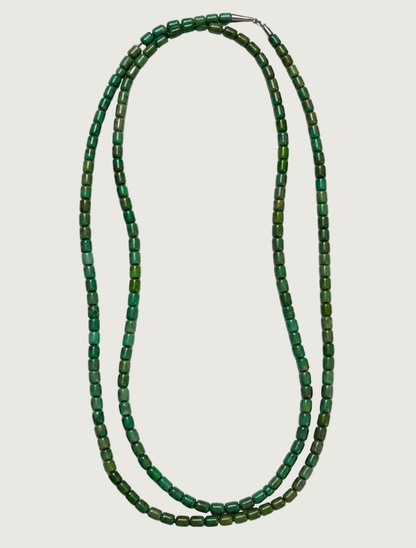 Sterling Silver Turquoise Beaded Necklace