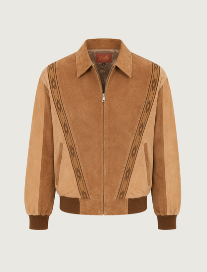 Scully Men's Two-Toned Boar Suede Rodeo Jacket