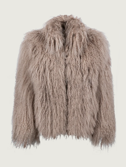 Pinto Ranch Tibetan Lamb Fur Jacket