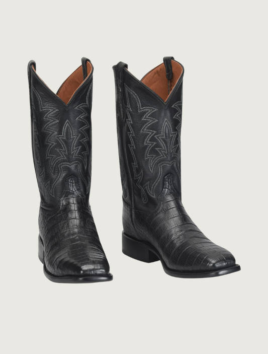 Justin Boots Men's Panama 12" Caiman Cowboy Boots