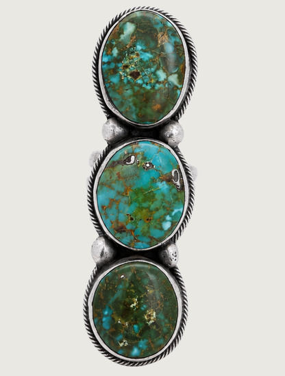 Kathleen Chavez Sterling Silver & Turquoise Ring