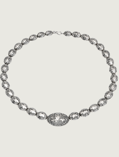 Sterling Silver Medallion Necklace