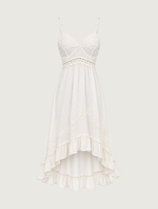 Scully Soutache Hi-Lo Sundress