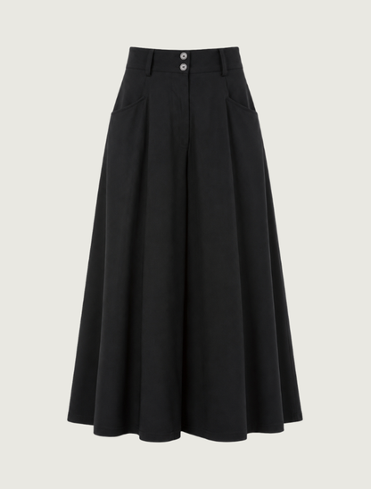 Scully Women's Black Riding Split Skirt