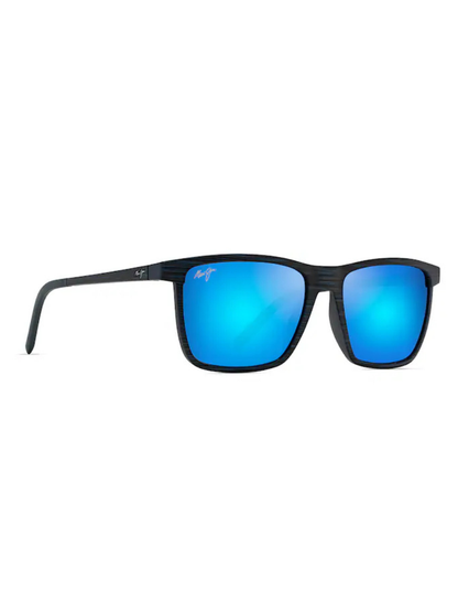 Maui Jim One Way in Dark Navy Stripe / Blue Hawaii