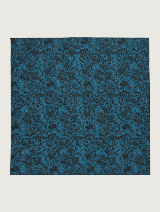 Wyoming Traders Baroque Jacquard Silk Wild Rag