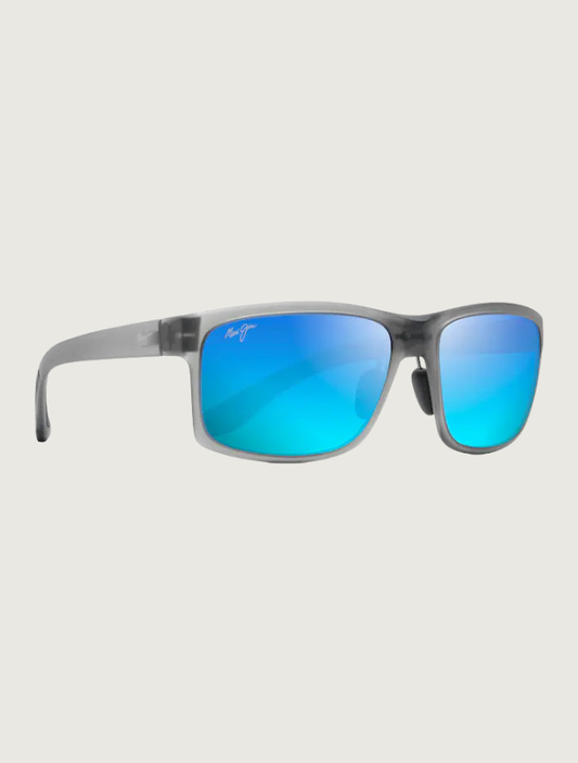 Maui Jim Pokowai Arch in Blue Hawaii / Translucent Matte Grey