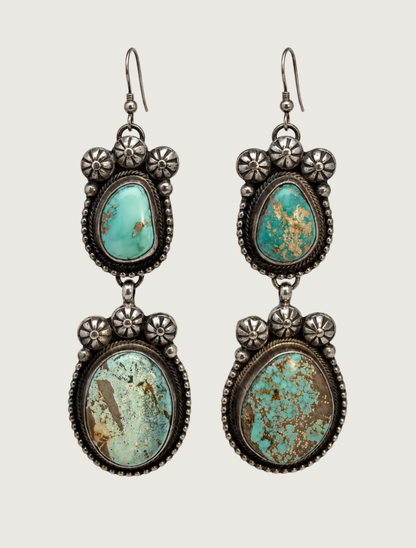 Sterling Silver & Turquoise Earrings