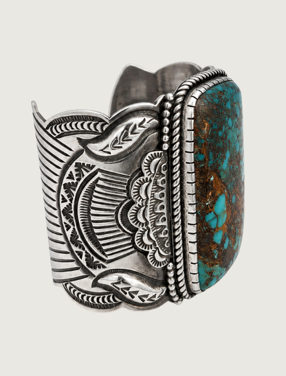 Sterling Silver Roysten Turquoise Cuff Bracelet
