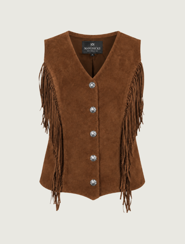 Women's Fringe Vest
