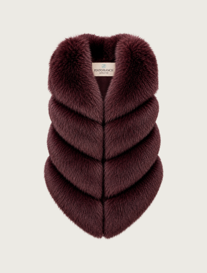 Pinto Ranch Fox Fur Vest