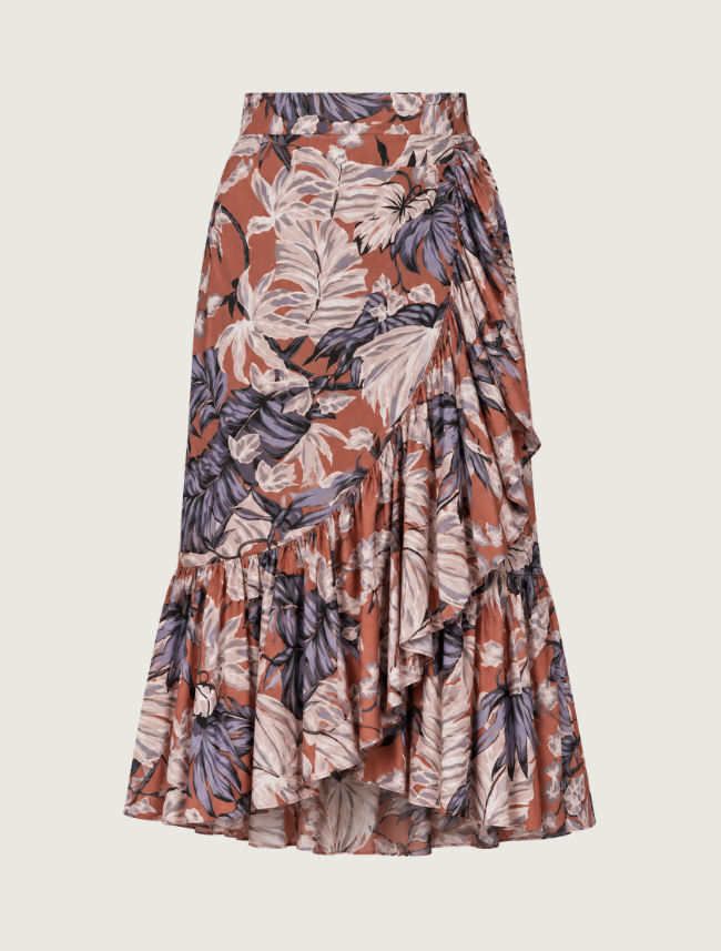 Lovlei Ranch Savannah Skirt in Capistrano Adobe