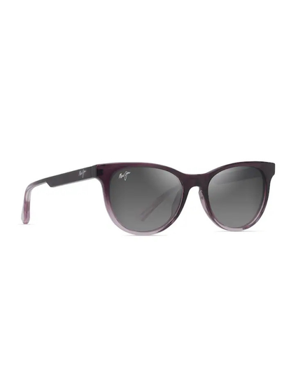 Maui Jim Lonomea in Matte Trans Dark Violet to Lilac / Neutral Grey