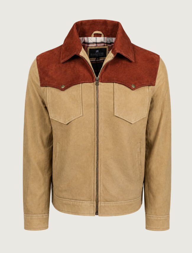 Maverick's Suede Two Tone Jacket