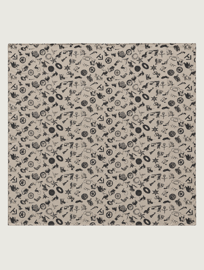 Wyoming Traders Cowboy Baroque Silk Wild Rag