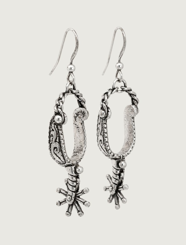 Kabana Sterling Silver Spur Earrings