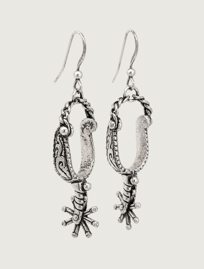 Kabana Sterling Silver Spur Earrings