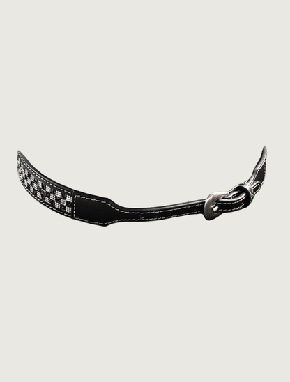 3D Belt Co. Black Checkerboard Hat Band