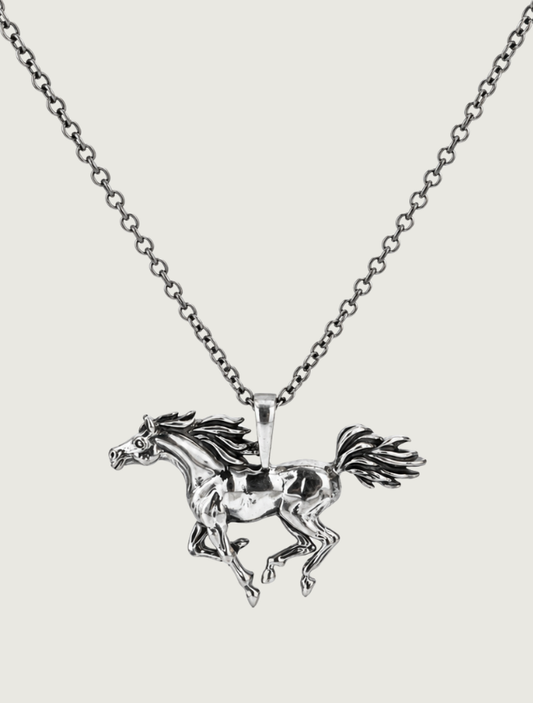 Kabana Sterling Silver Horse Pendant