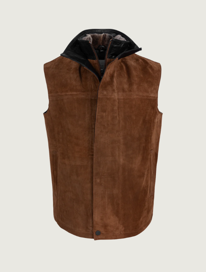 Pinto Ranch Cowhide Vest