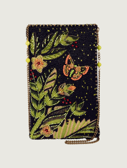 Mary Frances Enchanting Evening Butterfly Crossbody Phone Bag