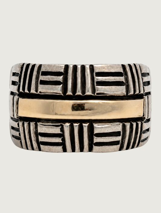 Herbert Begay SS/14KY Woven Ring