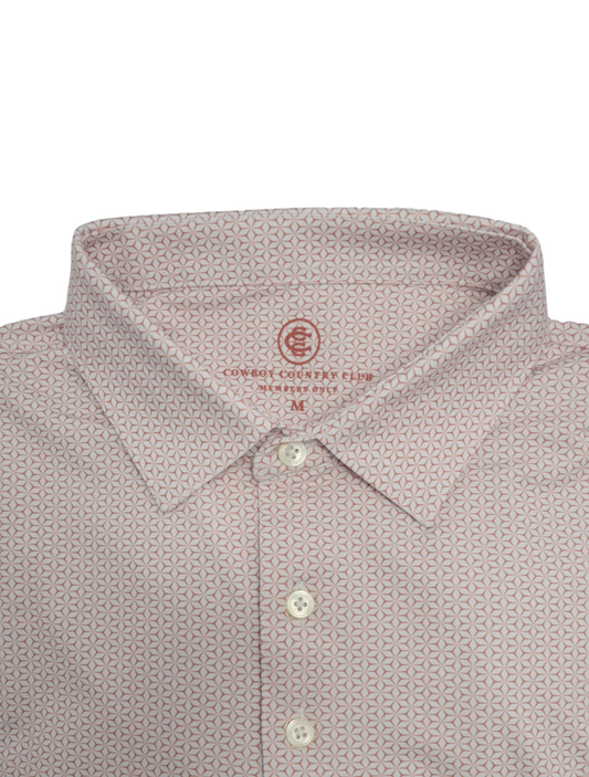 Cowboy Country Club Cracked Clay Polo