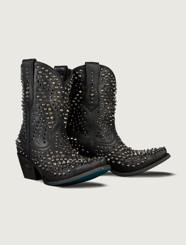 Lane Boots Dolly Bootie in Jet Black