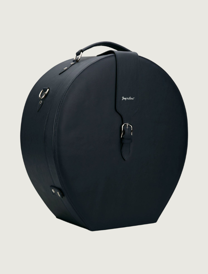 Tony Lama Navy Smooth Ostrich Hat Box