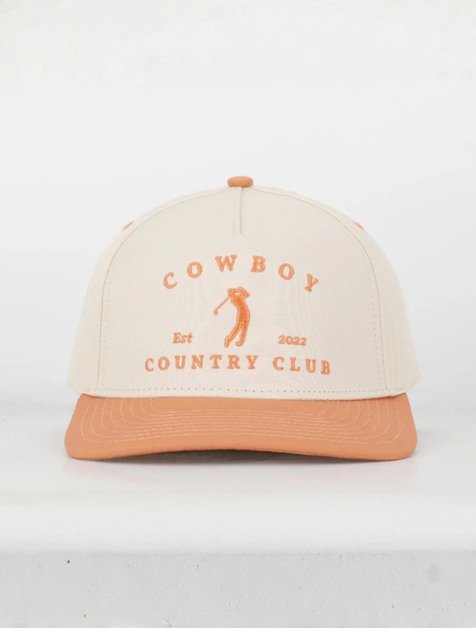 Cowboy Country Club Rodeo Two-Tone Golfer Hat
