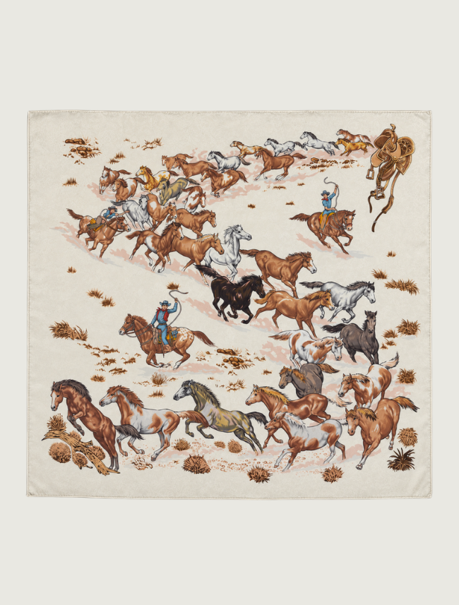 Wyoming Traders Limited Edition Stampede Silk Wild Rag