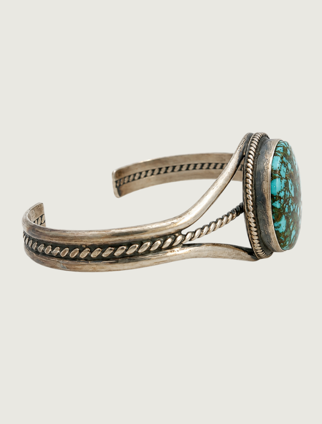 Sterling Silver Turquoise Cuff Bracelet