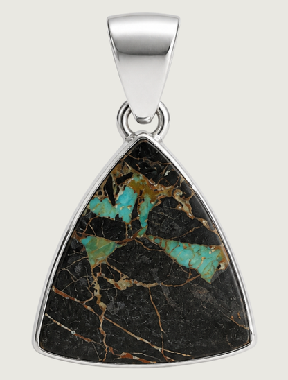 Sterling Silver Turquoise Pendant