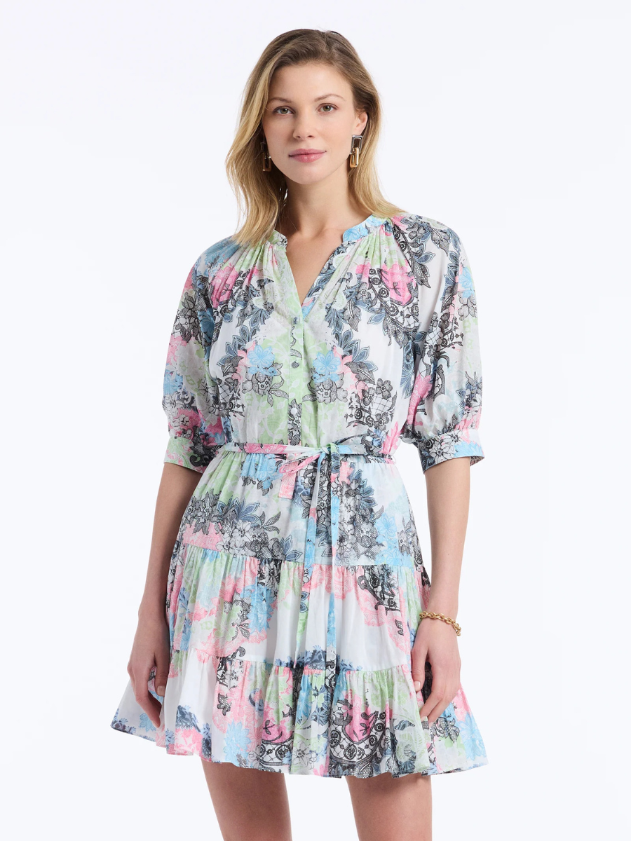 Robert Graham Sydney Short Sleeve Woven Dress