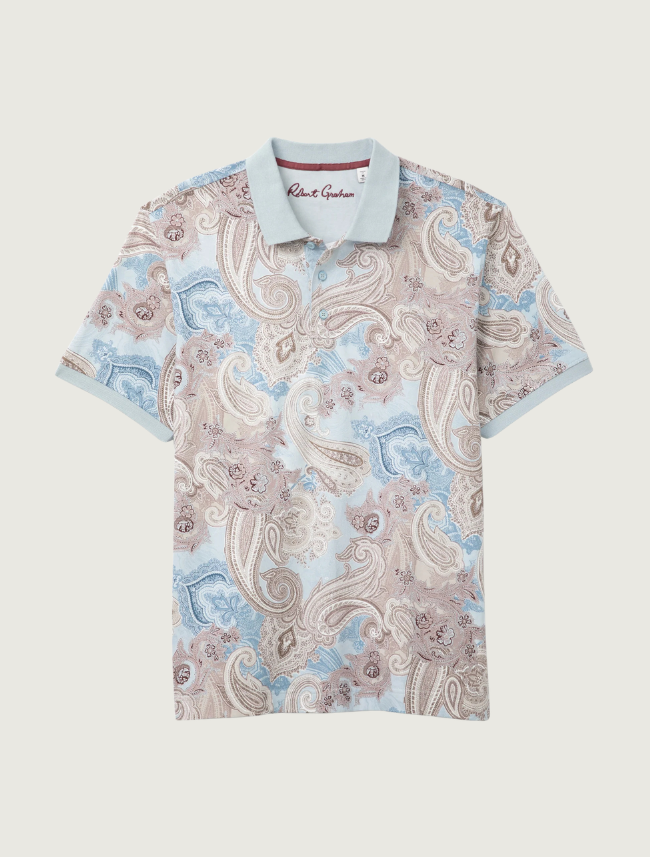 Robert Graham Creswell Paisley Polo