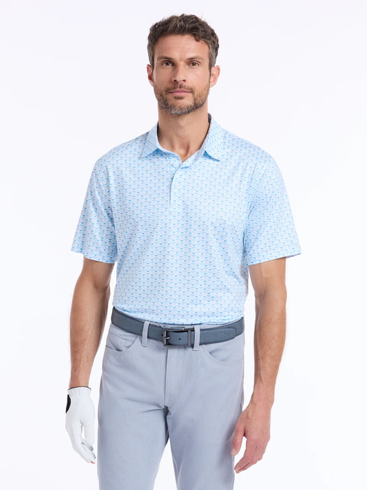Robert Graham Links & Drinks Short Sleeve Polo